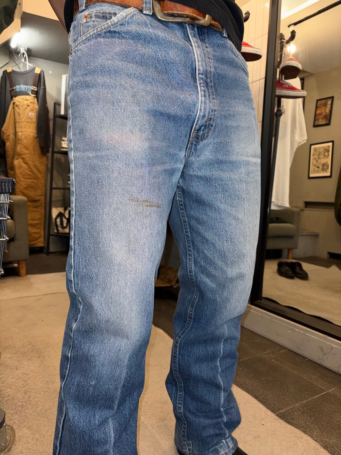 90’s Levi’s 517 USA flare denim pants 상품이미지3