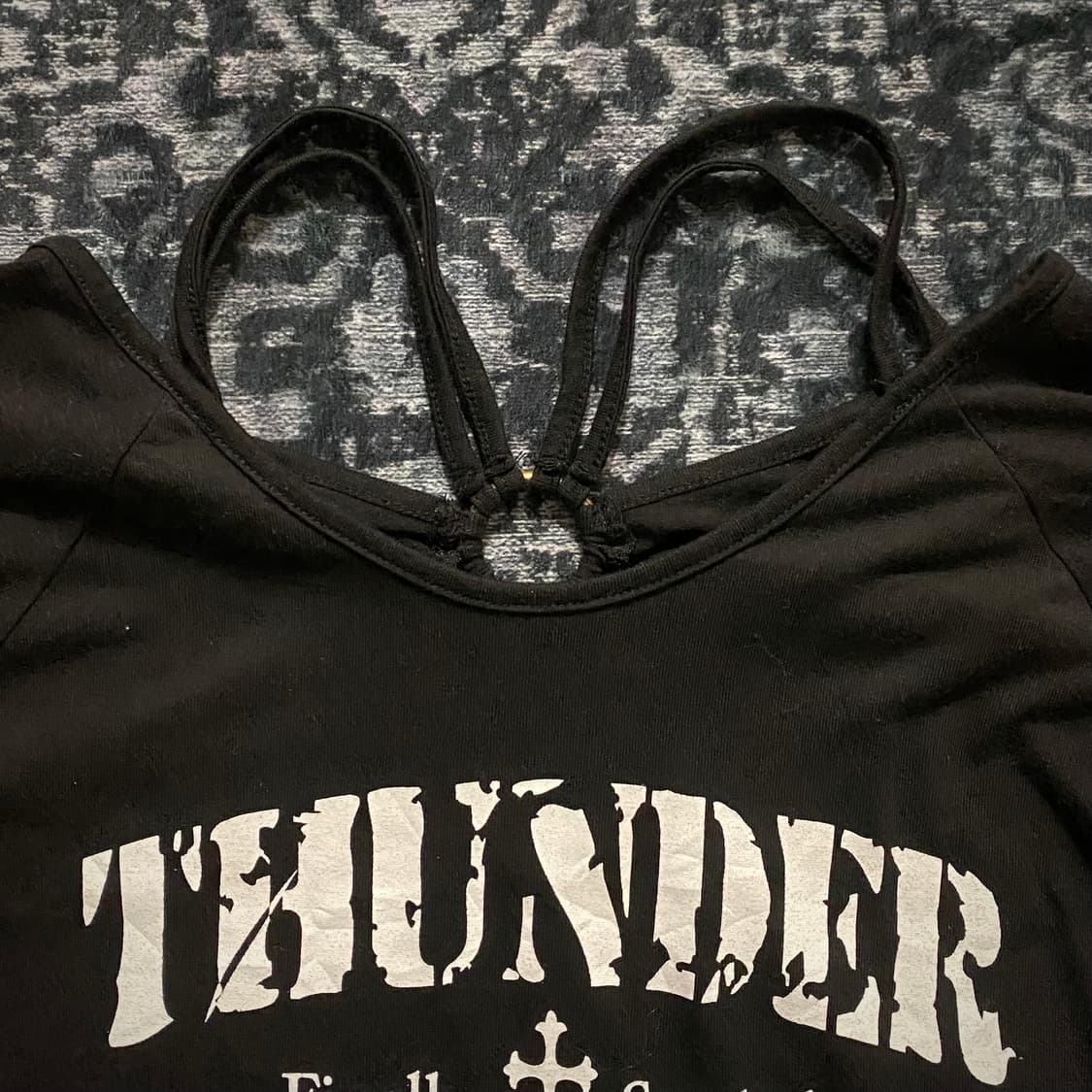 -DIG DEEP- Gothic Lettering Sleeveless T 상품이미지6