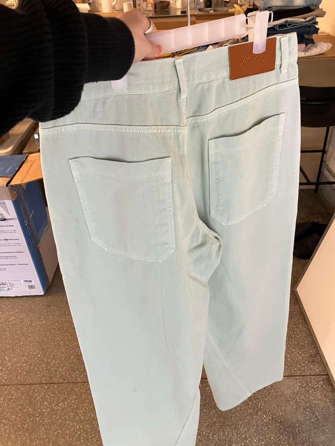 애프터프레이 파스텔민트 데님  상품이미지5