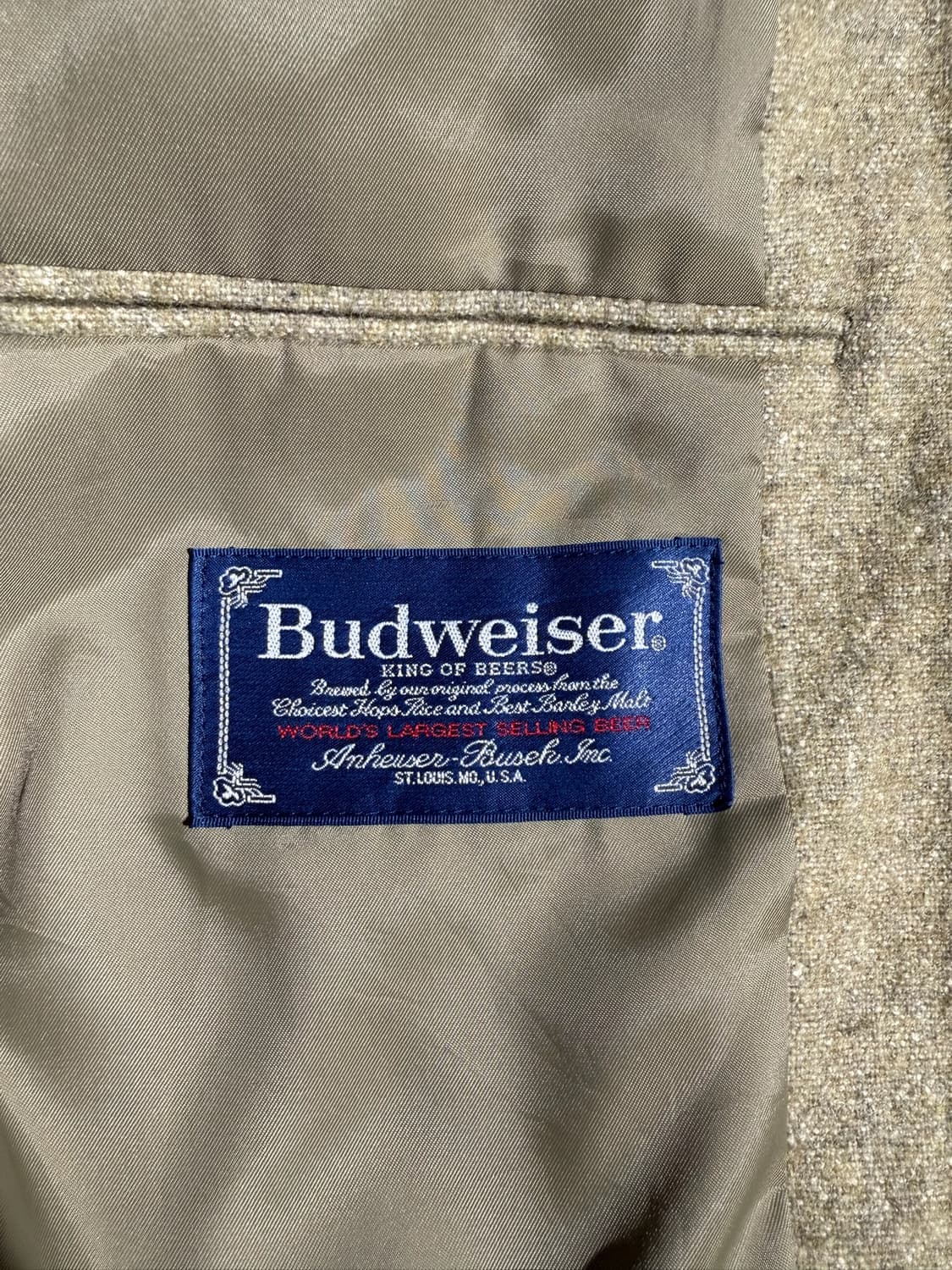 Budweiser 울 자켓 상품이미지6
