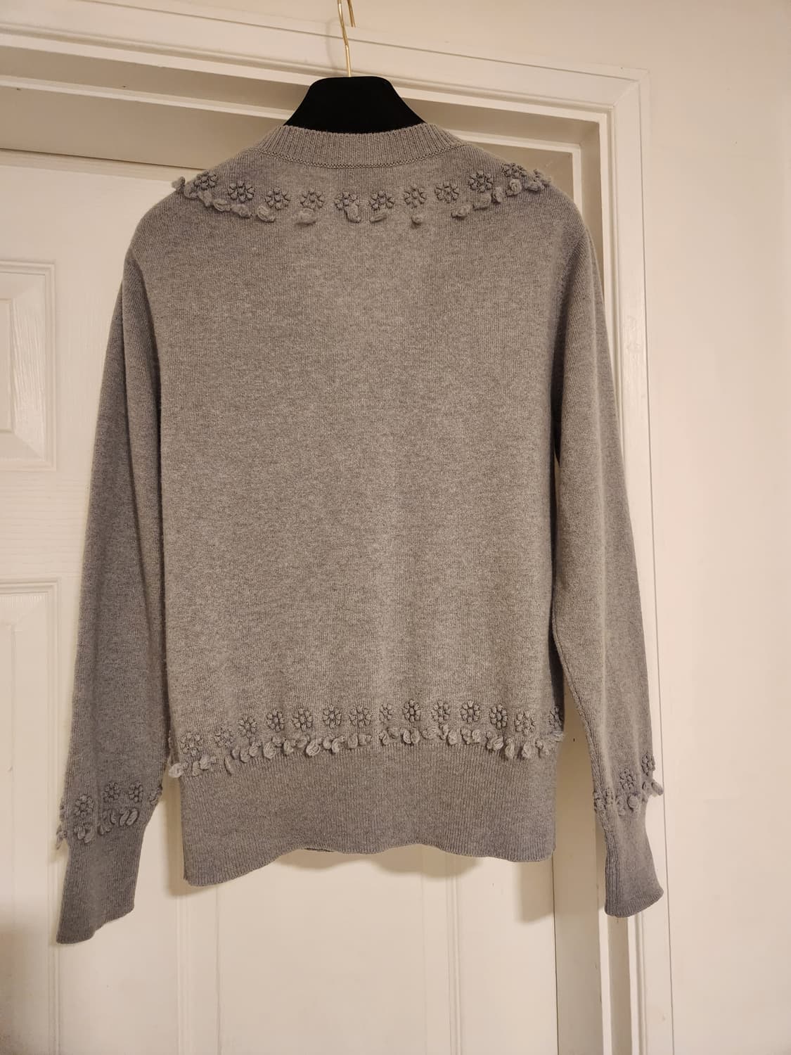 (정품)샤넬 배리 BARRIE 캐시미어 브이넥 니트 상품이미지5