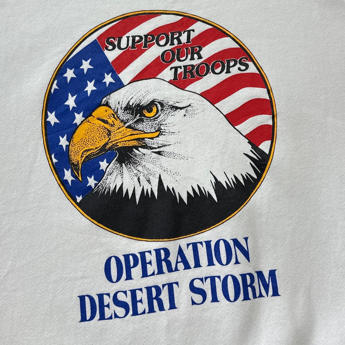 90s USA FOTL 데저트 스톰 빈티지 스웻셔츠 XL 상품이미지3