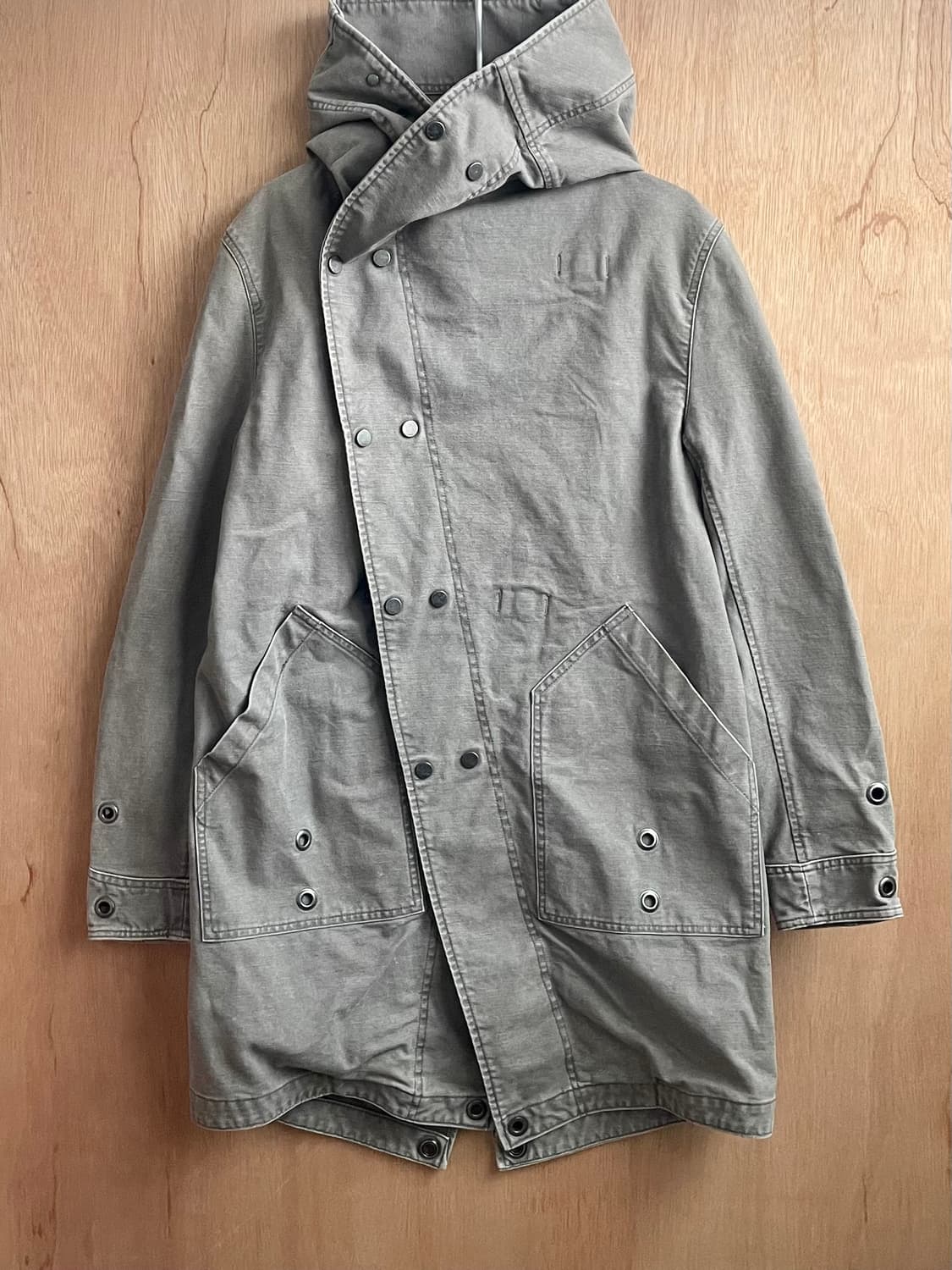 준하시모토 밀리터리 랩 코트 상품이미지4