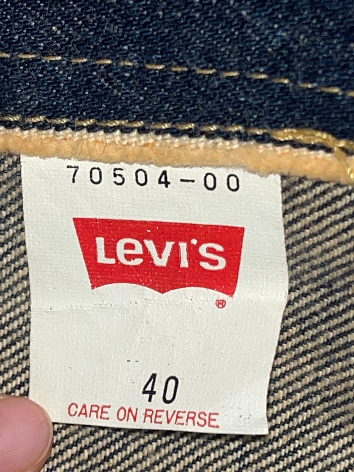 리바이스 데님 트러커 자켓 청자켓 70504 상품이미지5