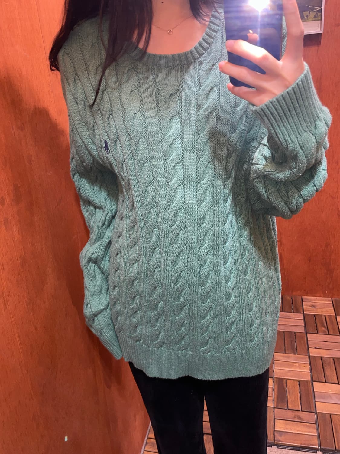 (XL) POLO 폴로 랄프로렌 케이블 니트 상품이미지2