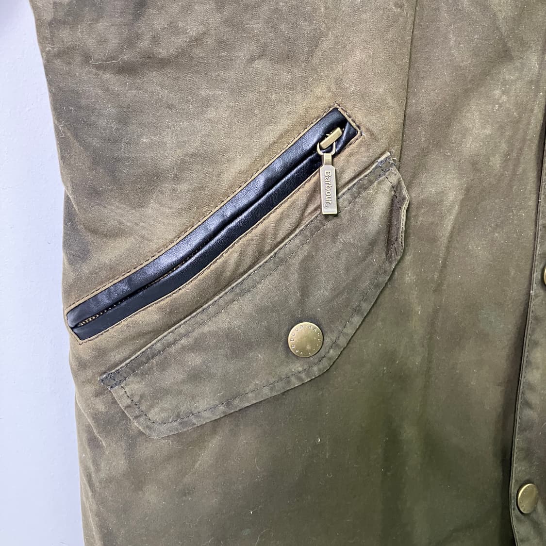 바버 프레스트버리 왁스 자켓 M 상품이미지6