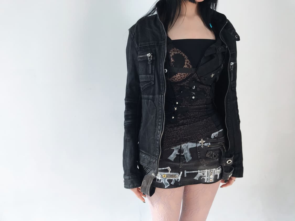 Buckaroo jeans coated rider panel jacket 상품이미지3