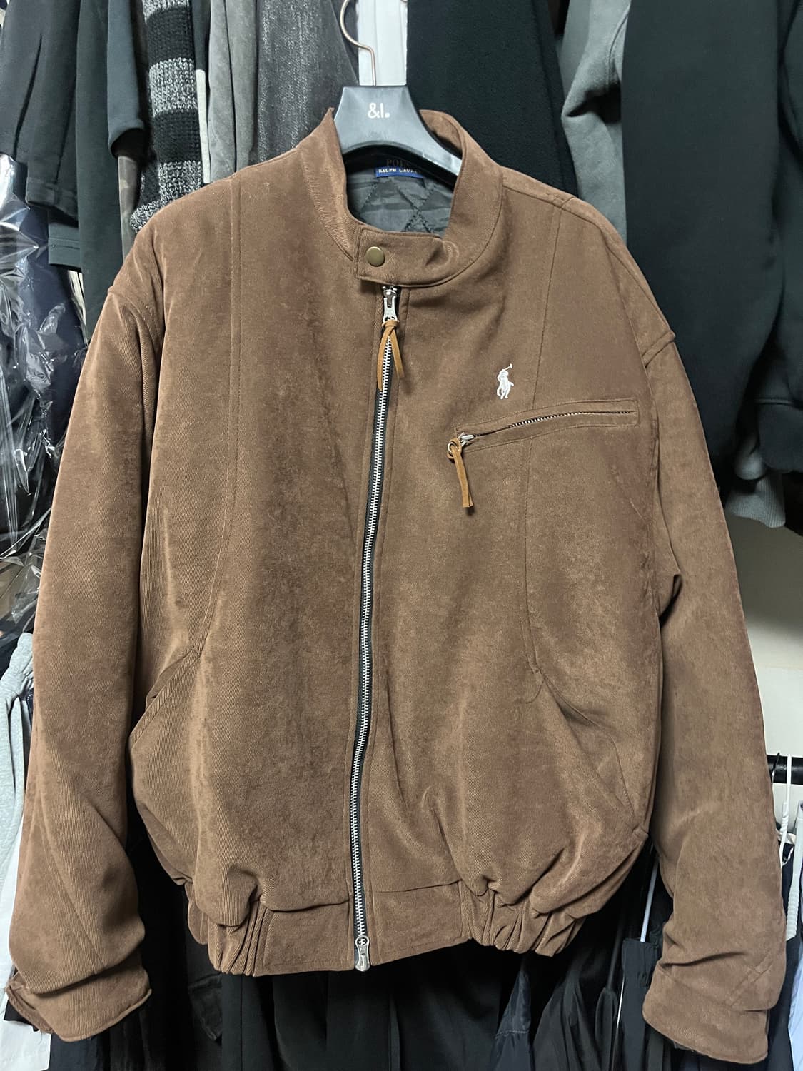 폴로 패딩점퍼 상품이미지1