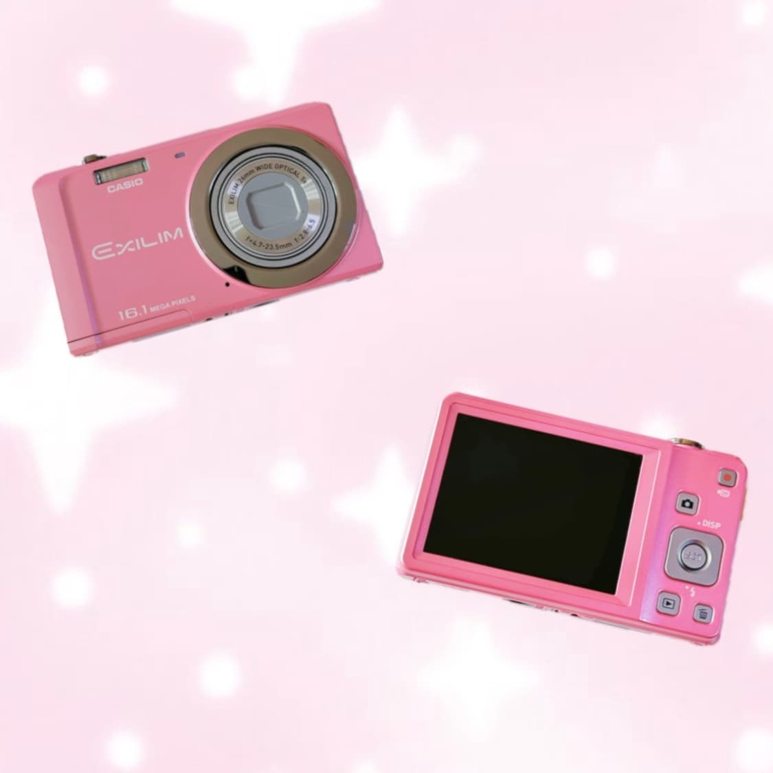 [*희귀❤️‍🔥/작례⭕️] 카시오 엑슬림 EX-Z28 핑크 디지털 카메 상품이미지2