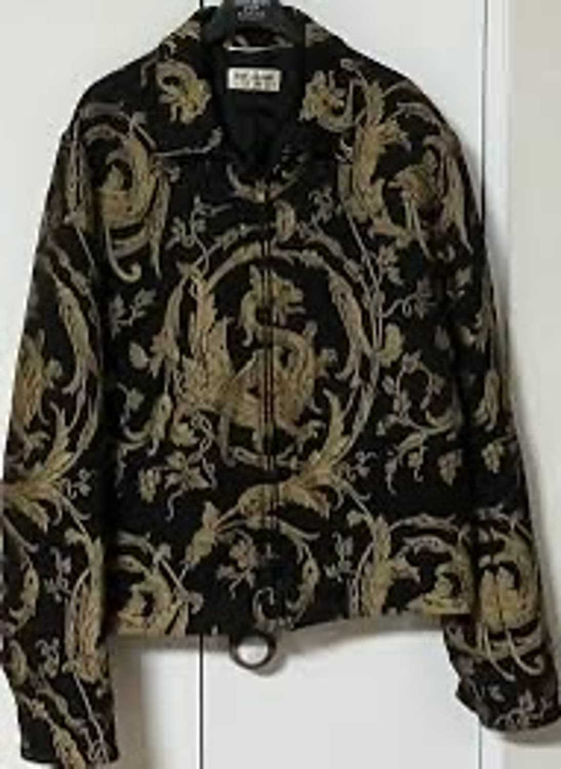 생로랑 14fw 에디 슬리먼 드래곤 엠브로이드 자켓 상품이미지1