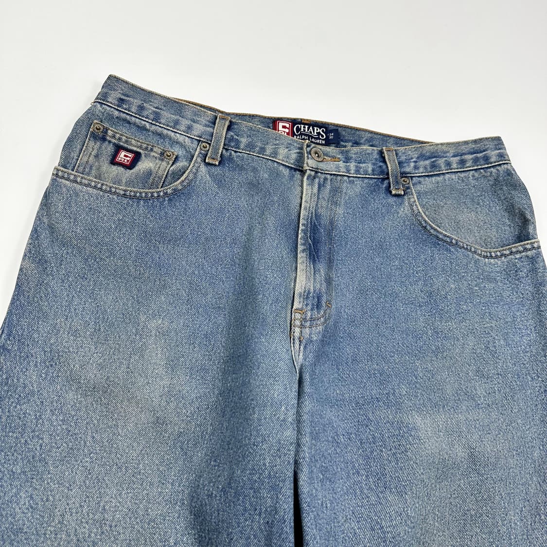 34 폴로 챕스 랄프로렌 아카이브 레귤러핏 데님팬츠 상품이미지3