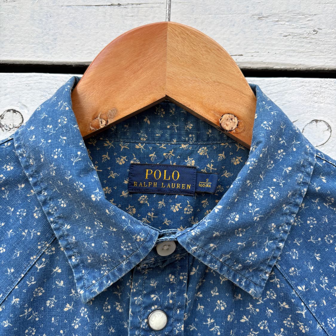 Polo 폴로 플라워 웨스턴 셔츠 상품이미지3