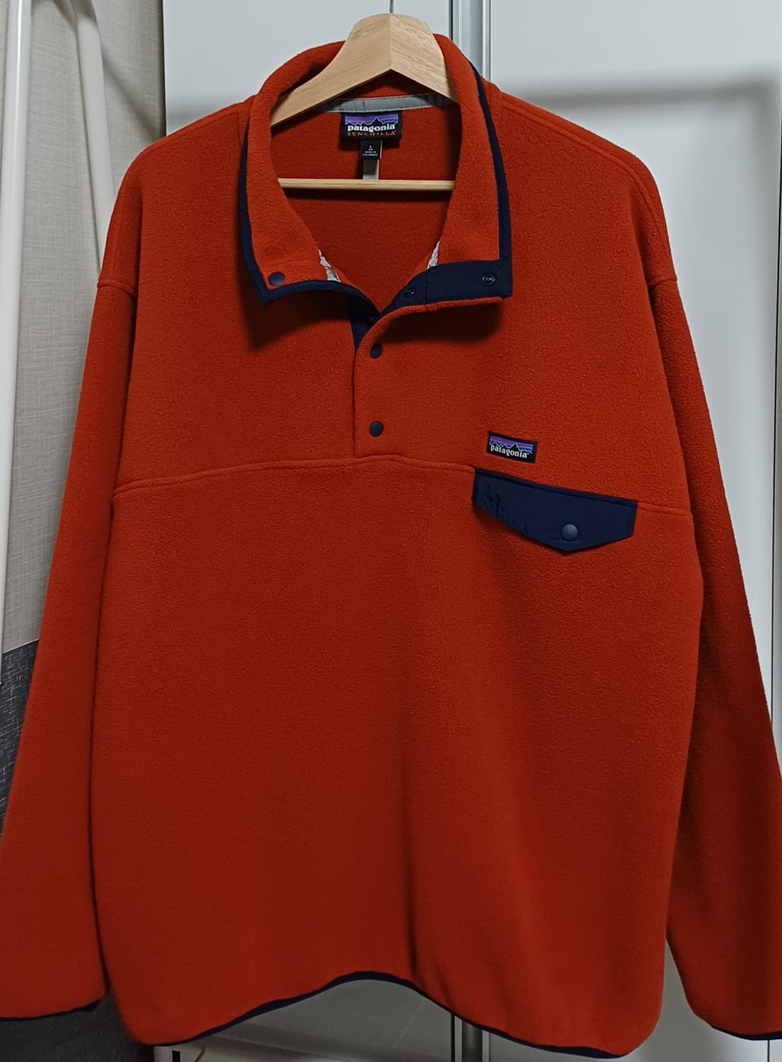 🇨🇴 [L] 파타고니아 신칠라 스냅티 - 루츠 레드 상품이미지1