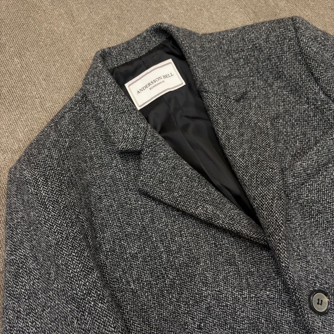 ANDERSSON BELL 앤더슨벨 우먼스 헤링본 베이직코트  상품이미지2