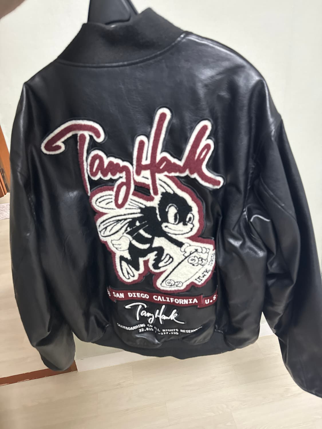 토니웩 비건레더 바시티 상품이미지2