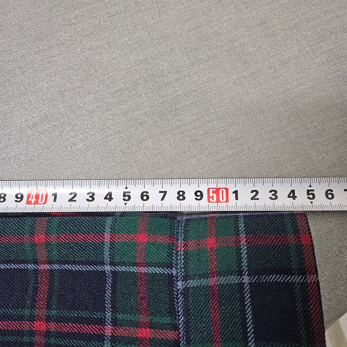 105 닥스 블랙와치 울 체크셔츠 (소매수선) 상품이미지9