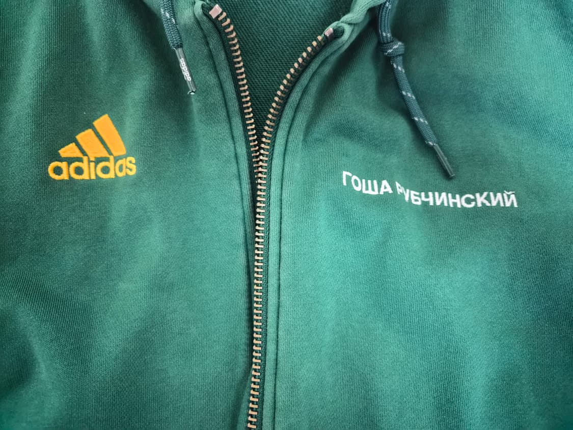 [S] 고샤루브친스키x아디다스 후드집업 그린 상품이미지2