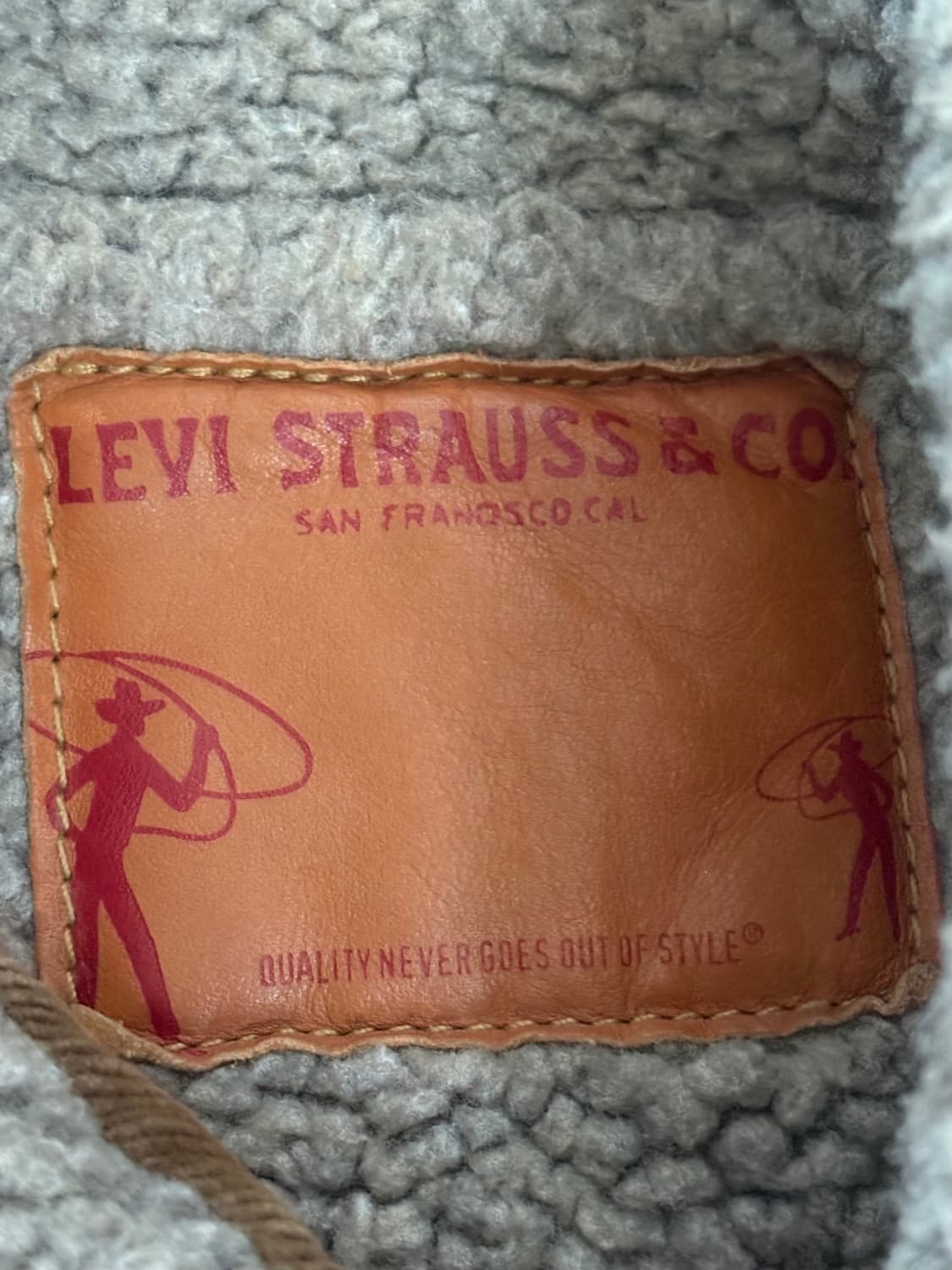 Levis 리바이스 브라운 컬러 코듀로이 자켓 상품이미지4