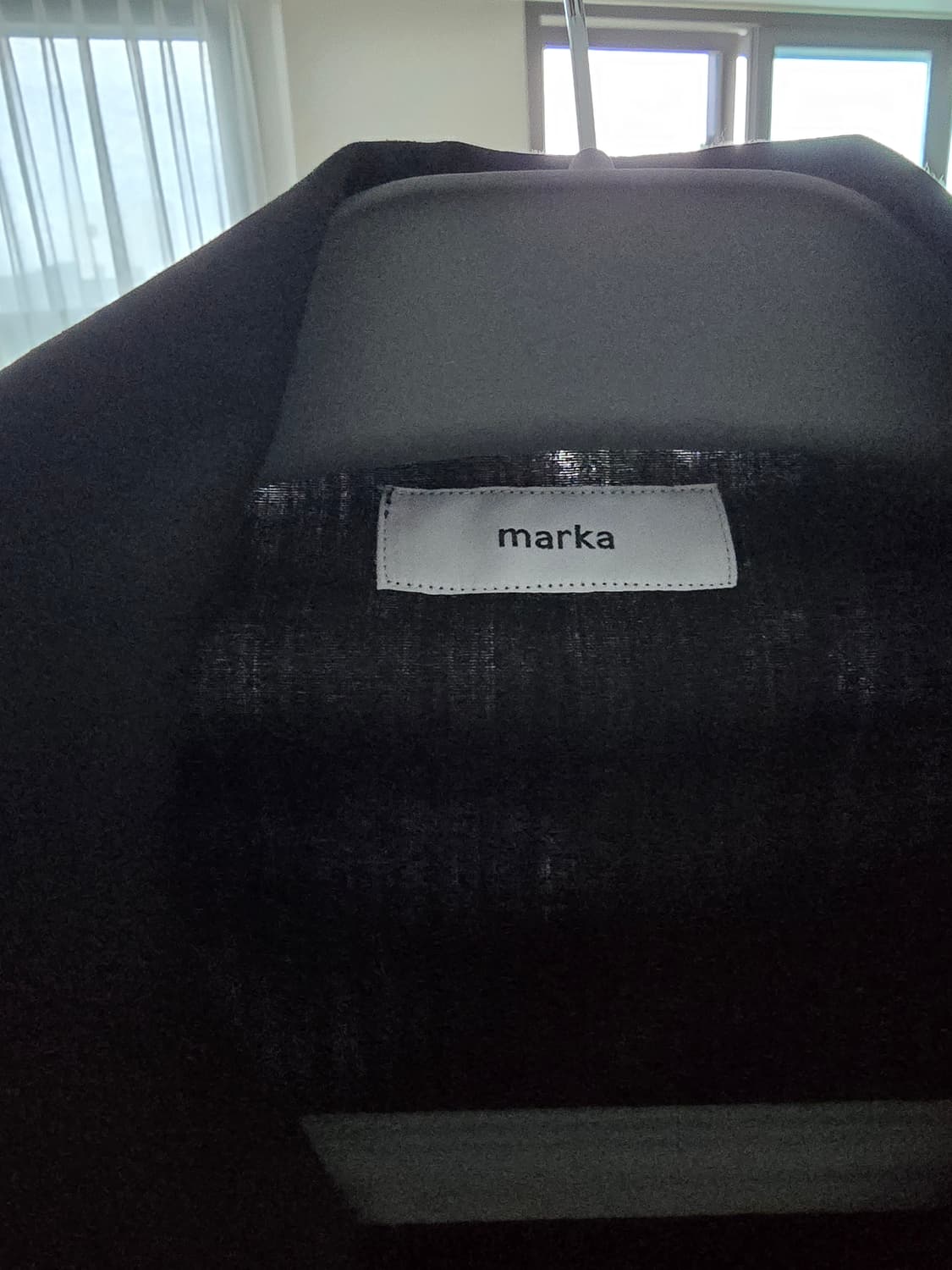 마카 marka 울반팔셔츠 오버핏 1사이즈입니다 상품이미지3