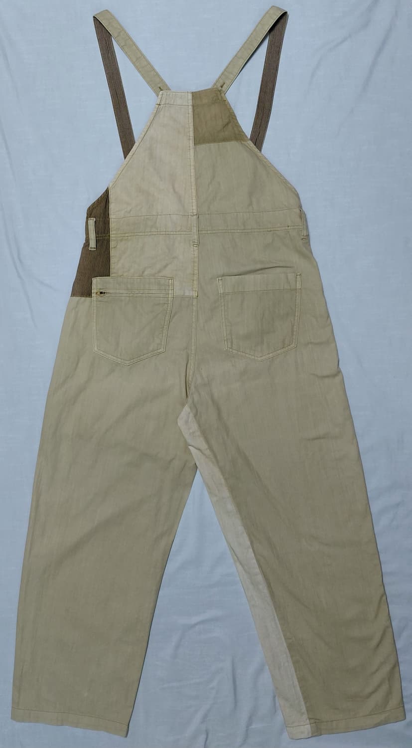 [Nanea] 나네아 빈티지 패치워크 코튼 오버롤 (Free) 상품이미지7