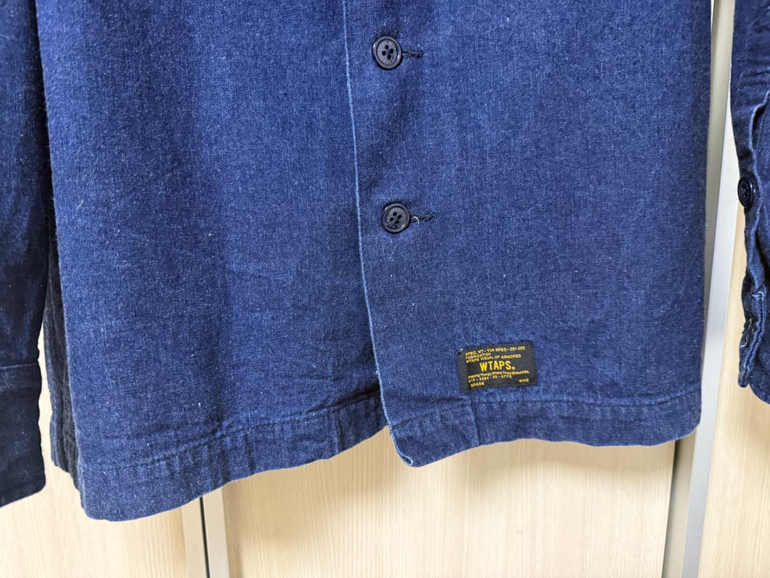 더블탭스 17aw 버즈 데님셔츠 Wtaps BUDS LS 03 상품이미지10