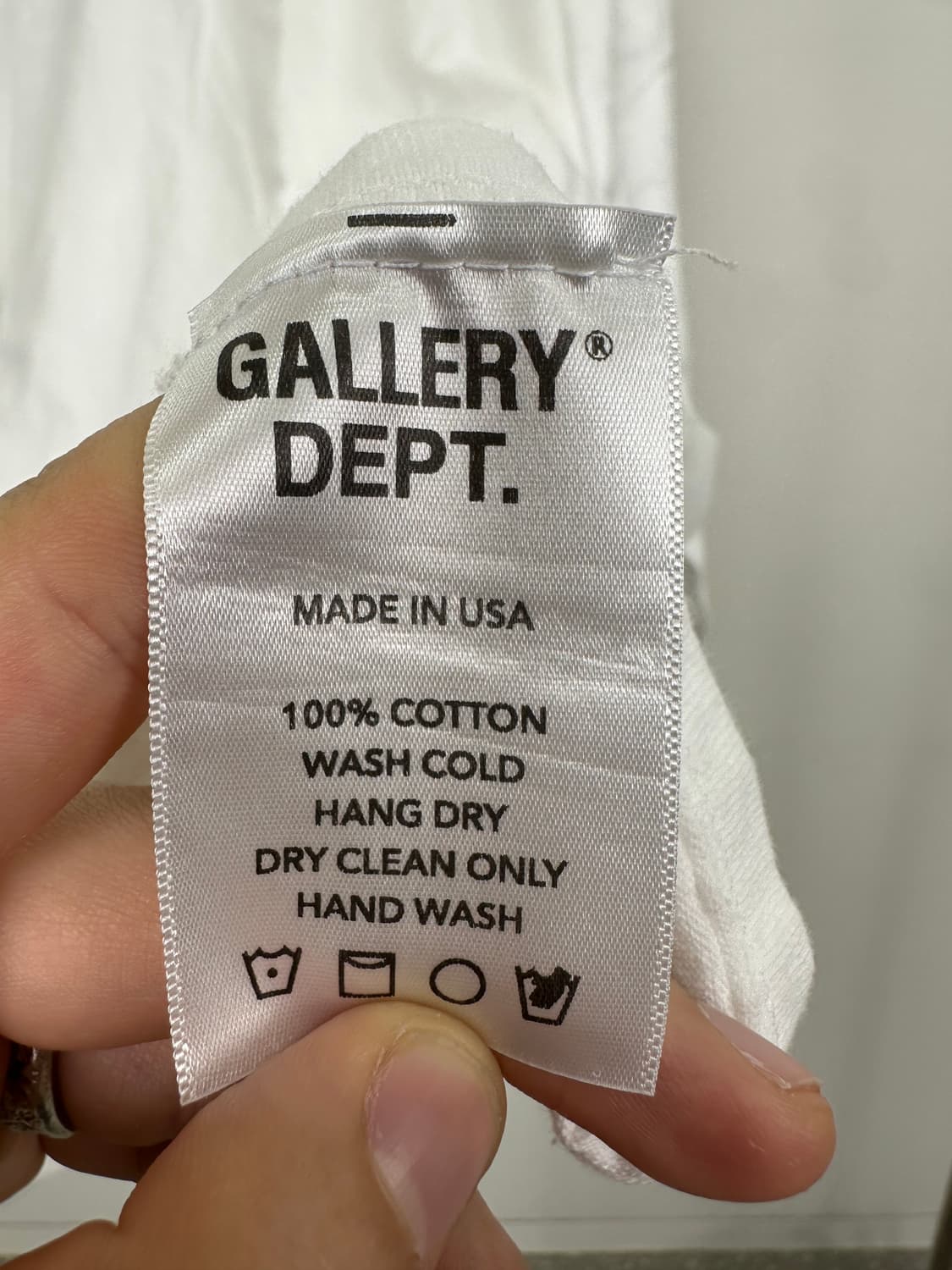 갤러리 디파트먼트 프린트 코튼 저지 티셔츠 2XL 상품이미지3