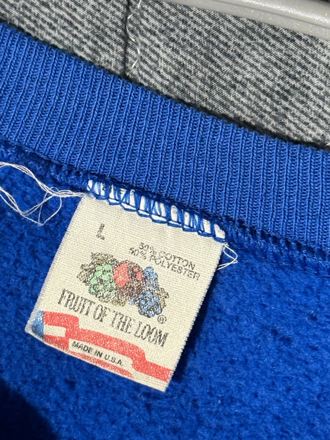 90s 빈티지 레터링 맨투맨 L 상품이미지3