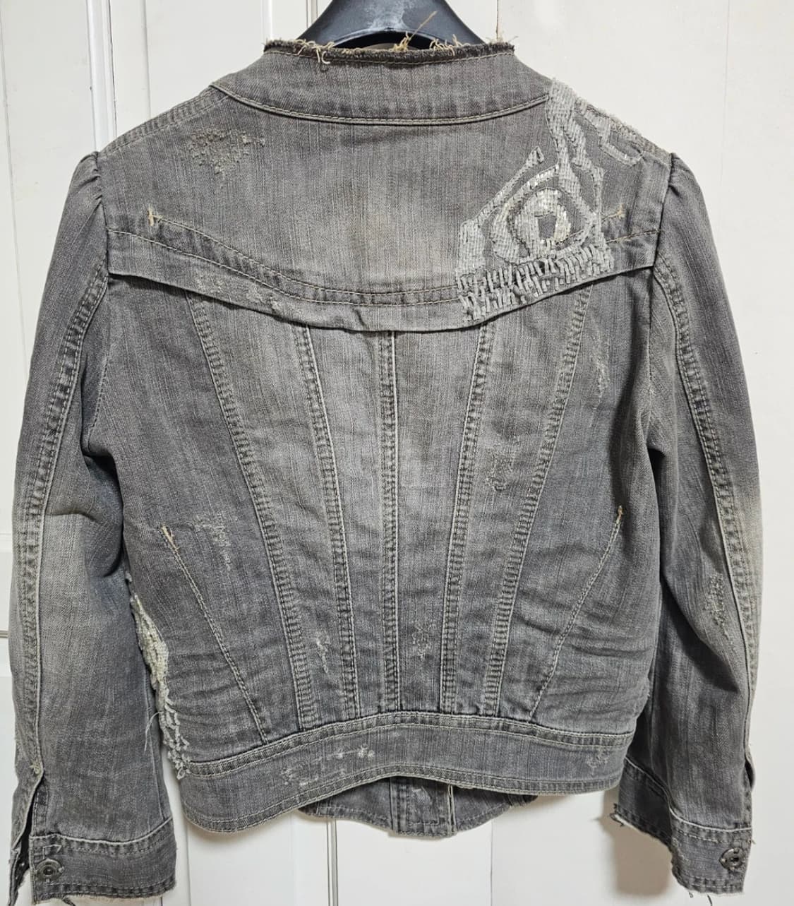 Obzee 오브제 y2k 비즈 데님자켓 상품이미지5