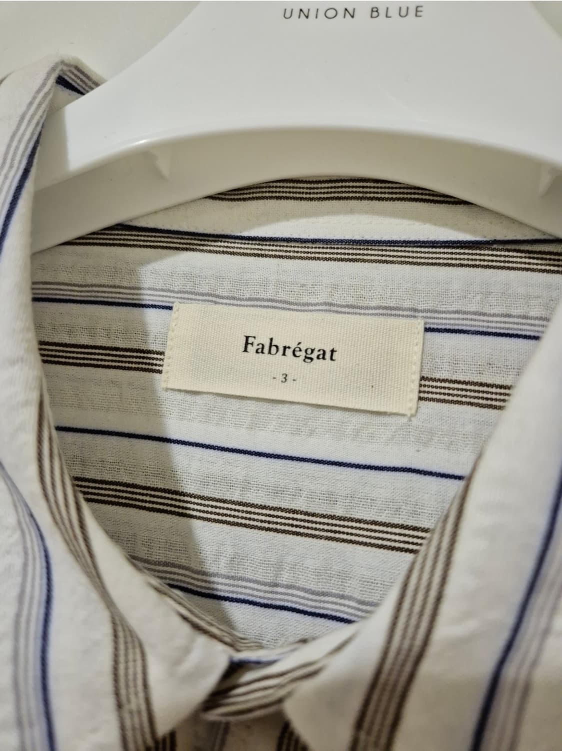 [파브레가] 노이 멀티 스트라이프 셔츠 3사이즈 상품이미지3