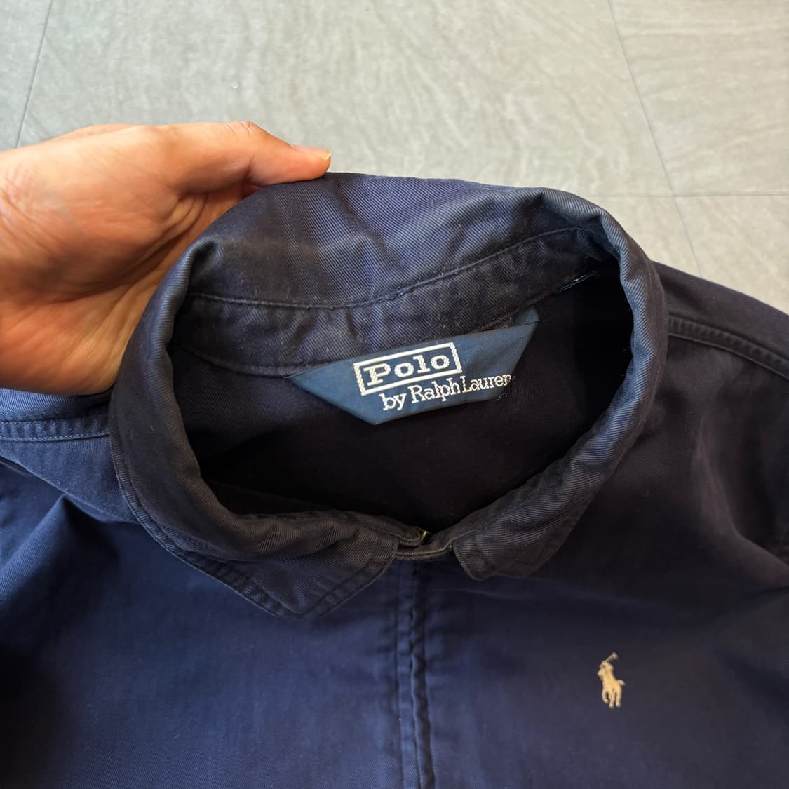 폴로 정품 네이비 스윙톱 자켓 상품이미지5