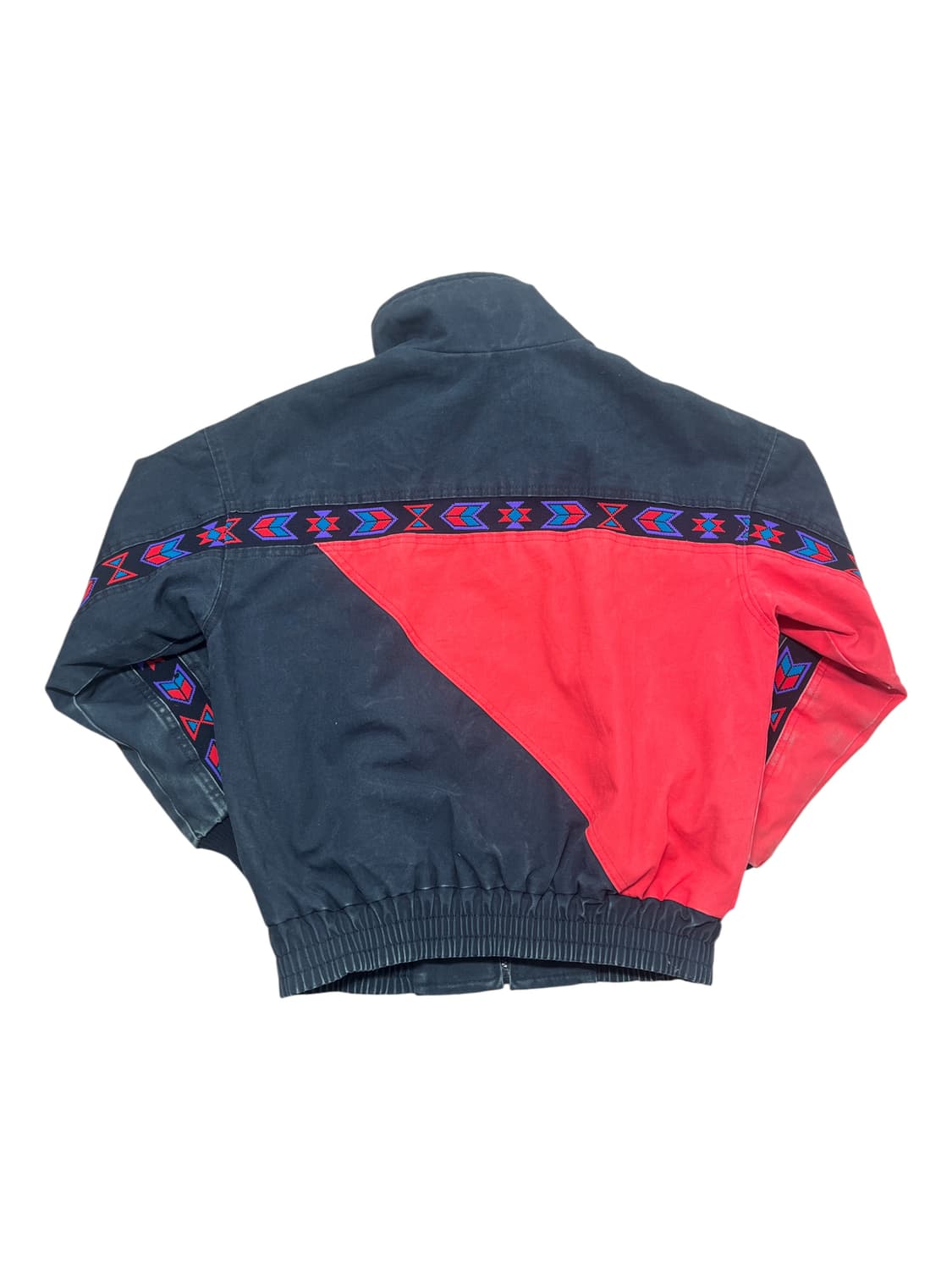 90s David James 아즈텍 웨스턴 봄버 자켓 상품이미지2