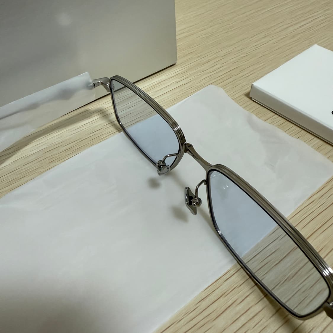 젠틀몬스터 아토믹 02(B) 실버 / 블루 안경 상품이미지6