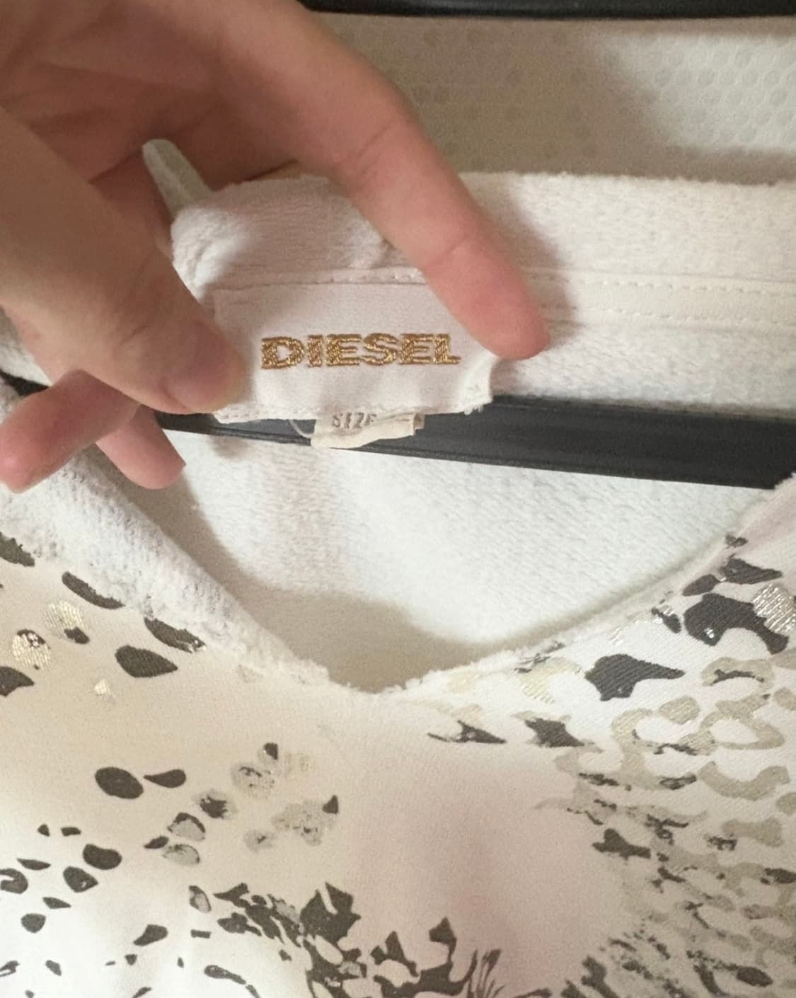 디젤 여성 후드티 상품이미지2