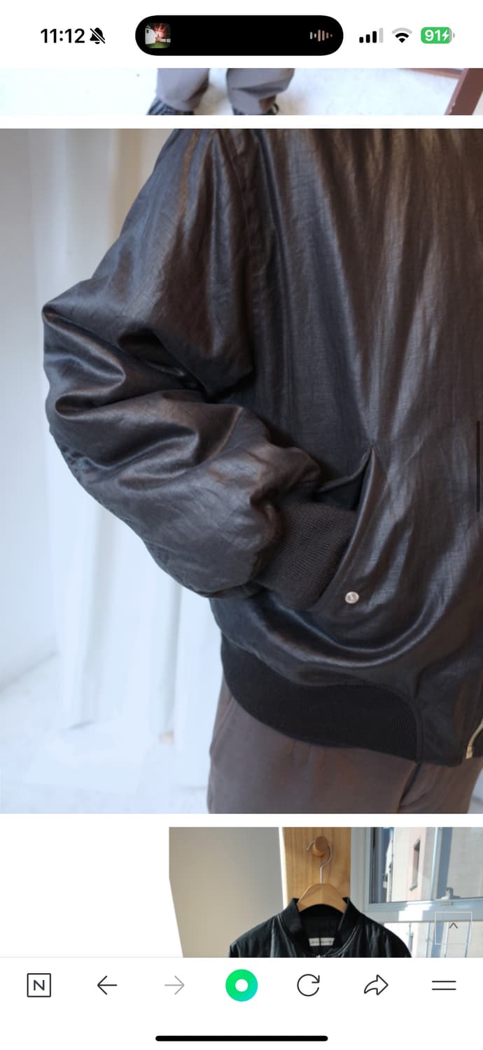 아벨리아 에드워드 고샤 ma1 블랙 3 상품이미지3