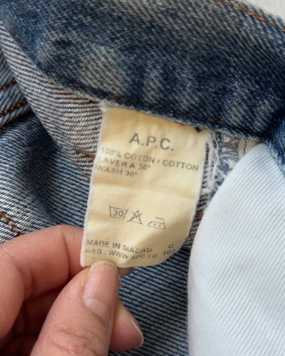 [A.P.C.] denim pants 상품이미지10