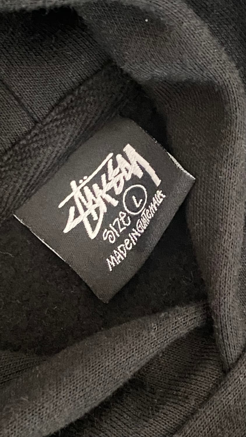 (급처) 2023 스투시 후드티 블랙 L  상품이미지3