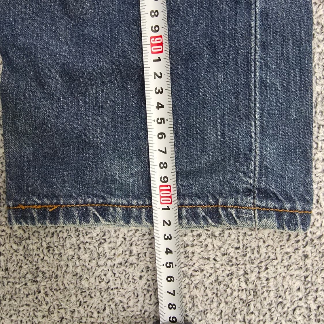 [W32 L30] 리바이스 워싱 데님팬츠 0121J 상품이미지9