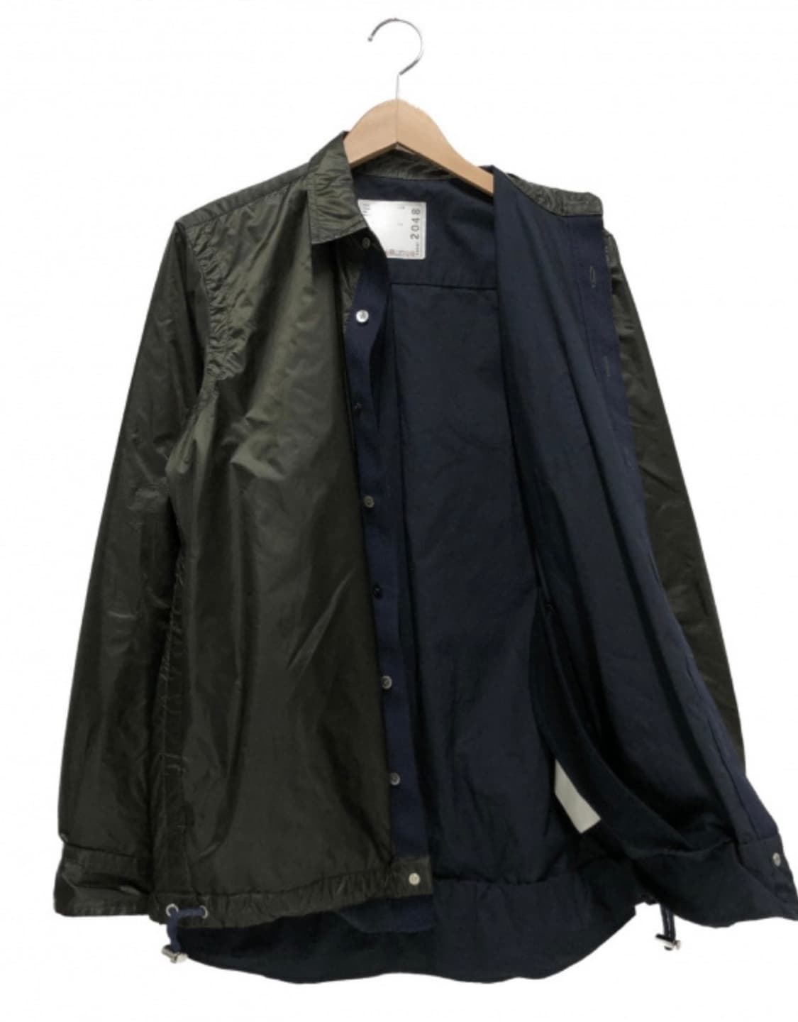 19AW Sacai Nylon Shirt Jacket 상품이미지1