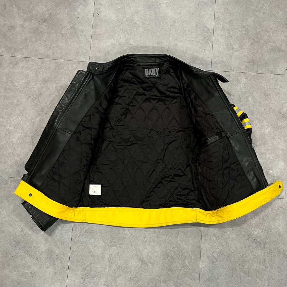 90s DKNY 가죽 자켓 (95) 상품이미지4