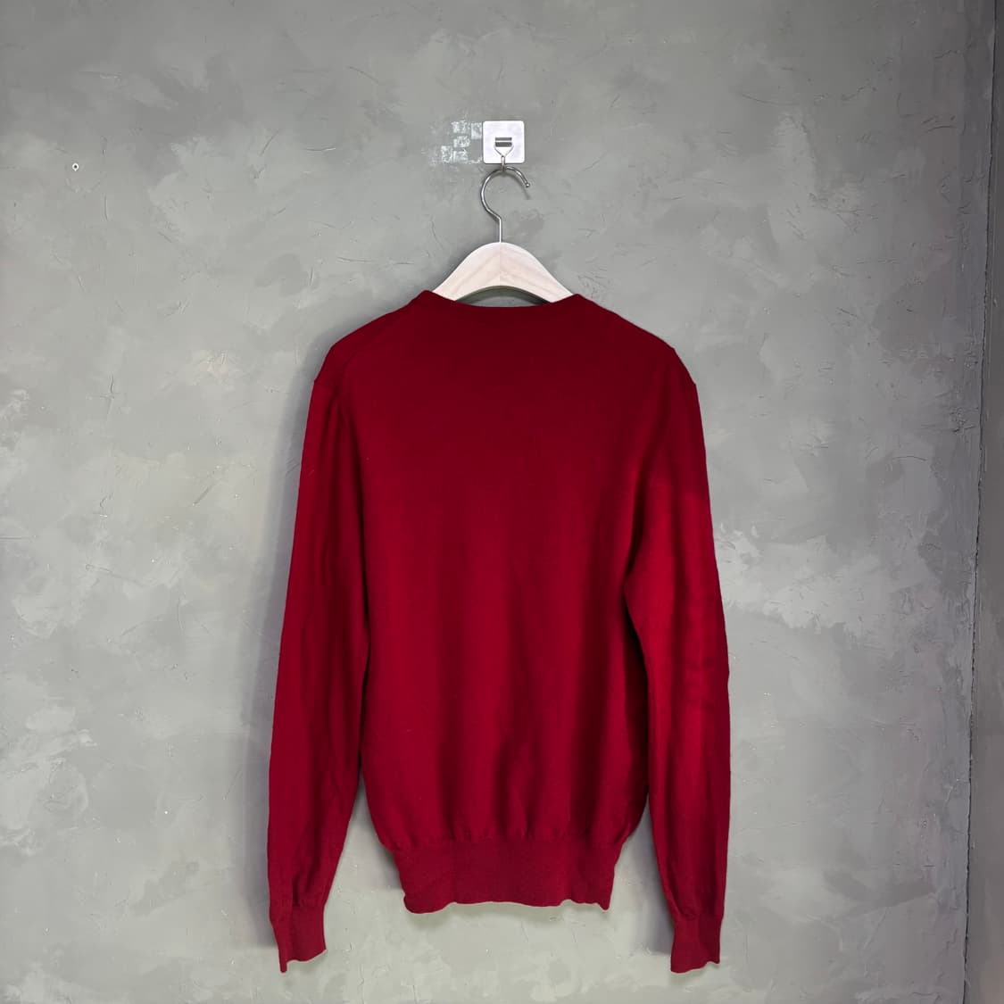 폴로 랄프로렌 메리노 울 니트 빨강 상품이미지5