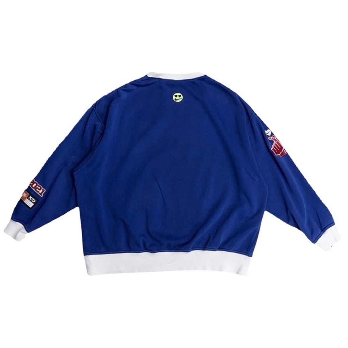 NIKE 스우시 에센셜 오버핏 크루넷 맨투맨 S 상품이미지8