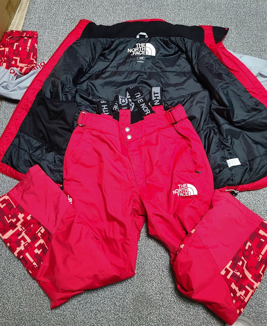 노스페이스 평창 올림픽 스키복  상하의 M 상품이미지3