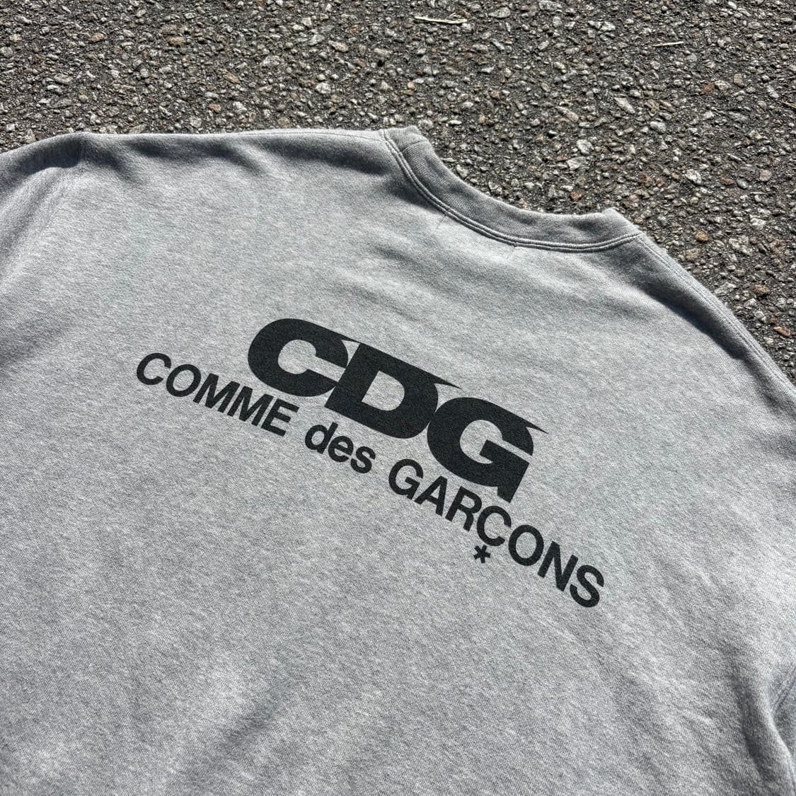 꼼데가르송 CDG 백로고 스웻 셔츠 상품이미지3