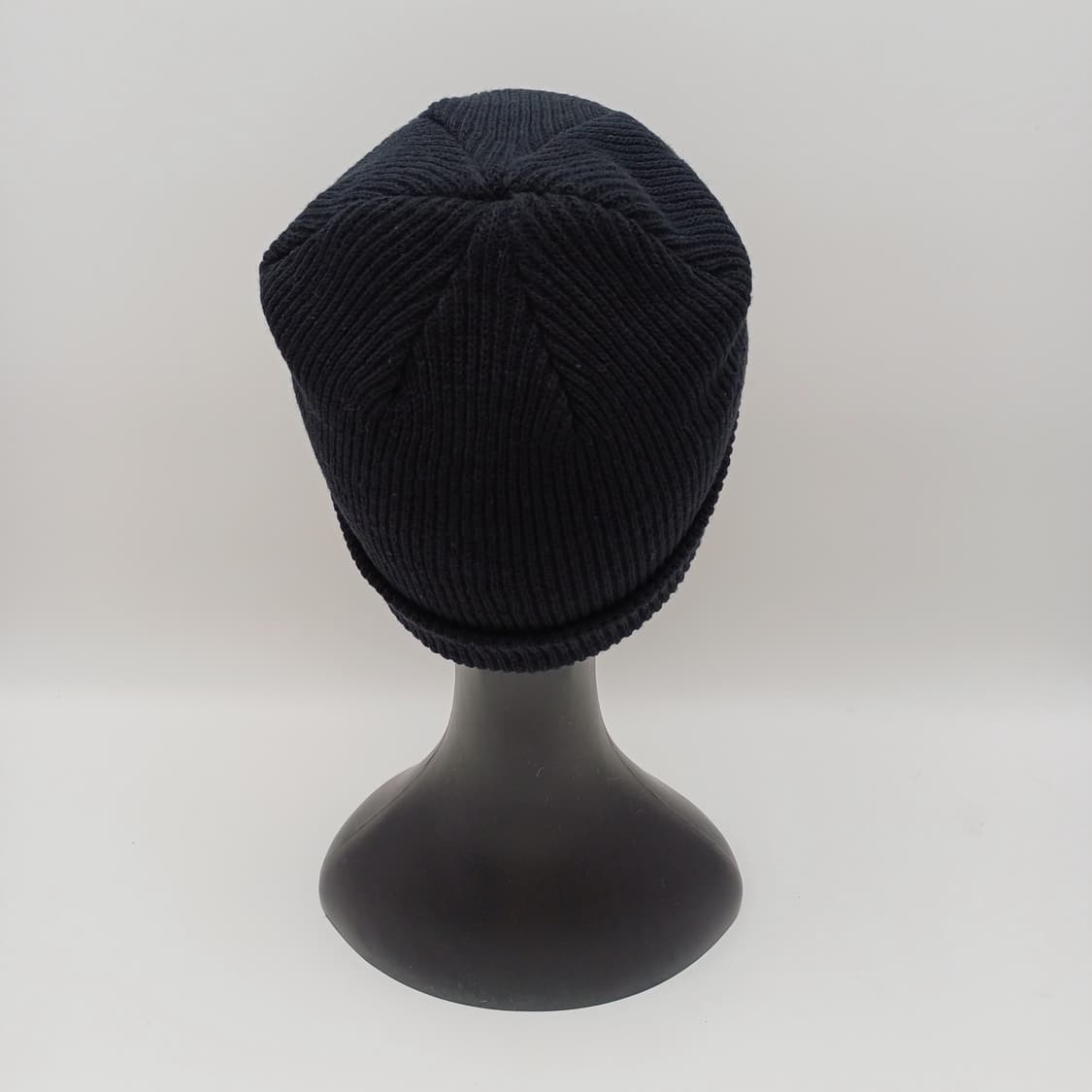 겨울 빈티지 블랙 무지 숏 비니 [BF10445-154-41] 상품이미지3