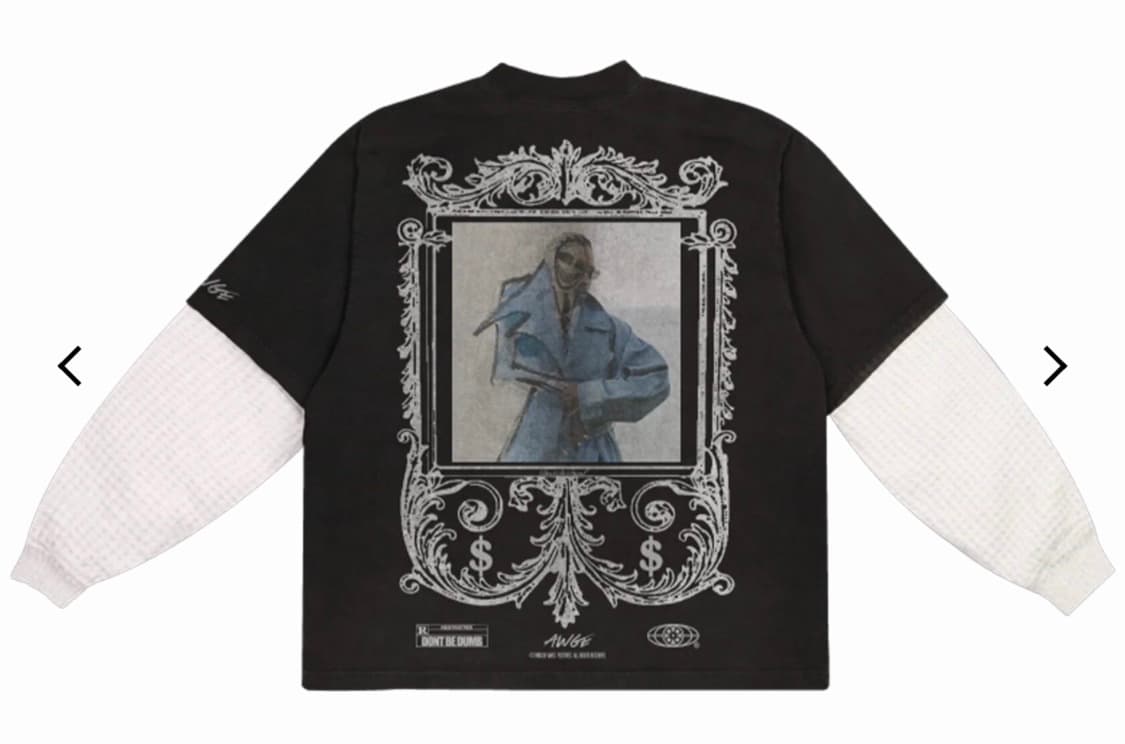 [XXL] Asap Rocky Don’t Be Dumb 머천다이즈 티셔츠 상품이미지3