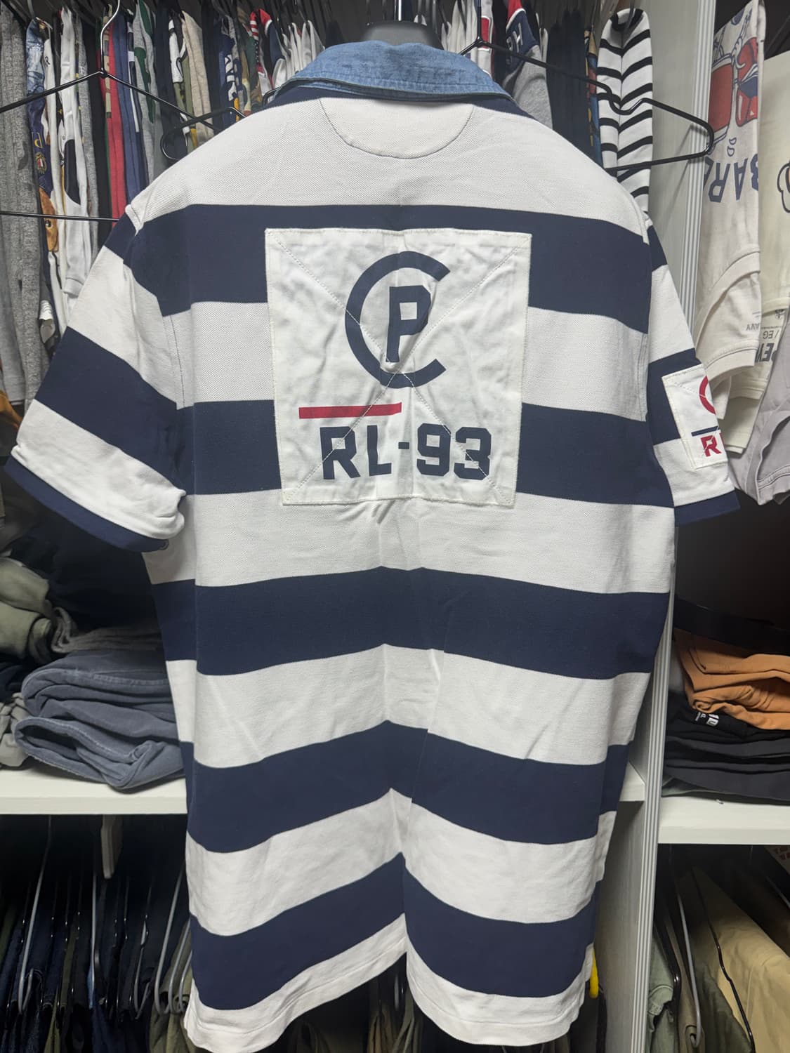 폴로 랄프로렌 pk럭비티 xl 클래식핏 상품이미지2