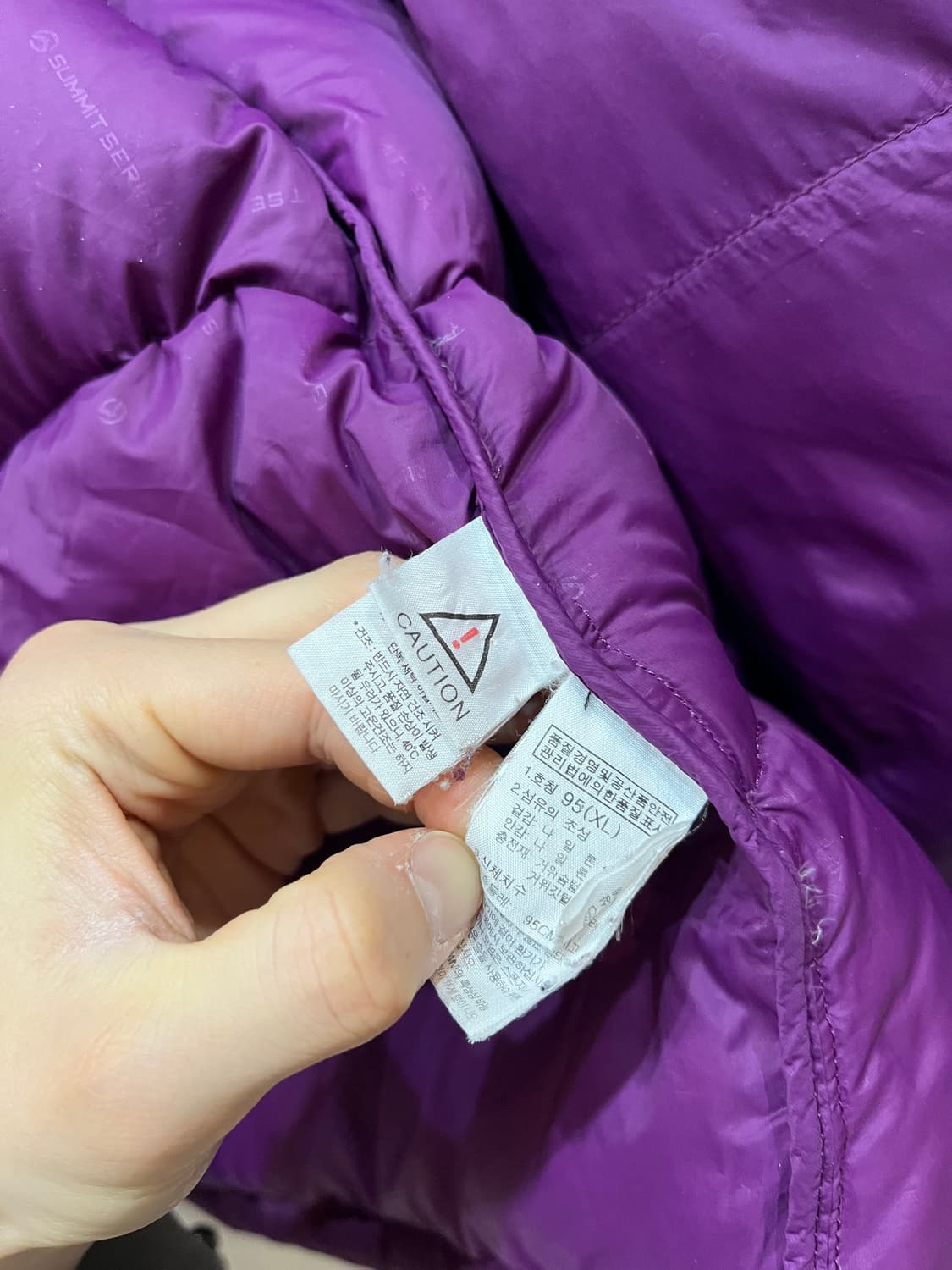 노스페이스 여성 하이벤트 구스다운 800 패딩 95 상품이미지10