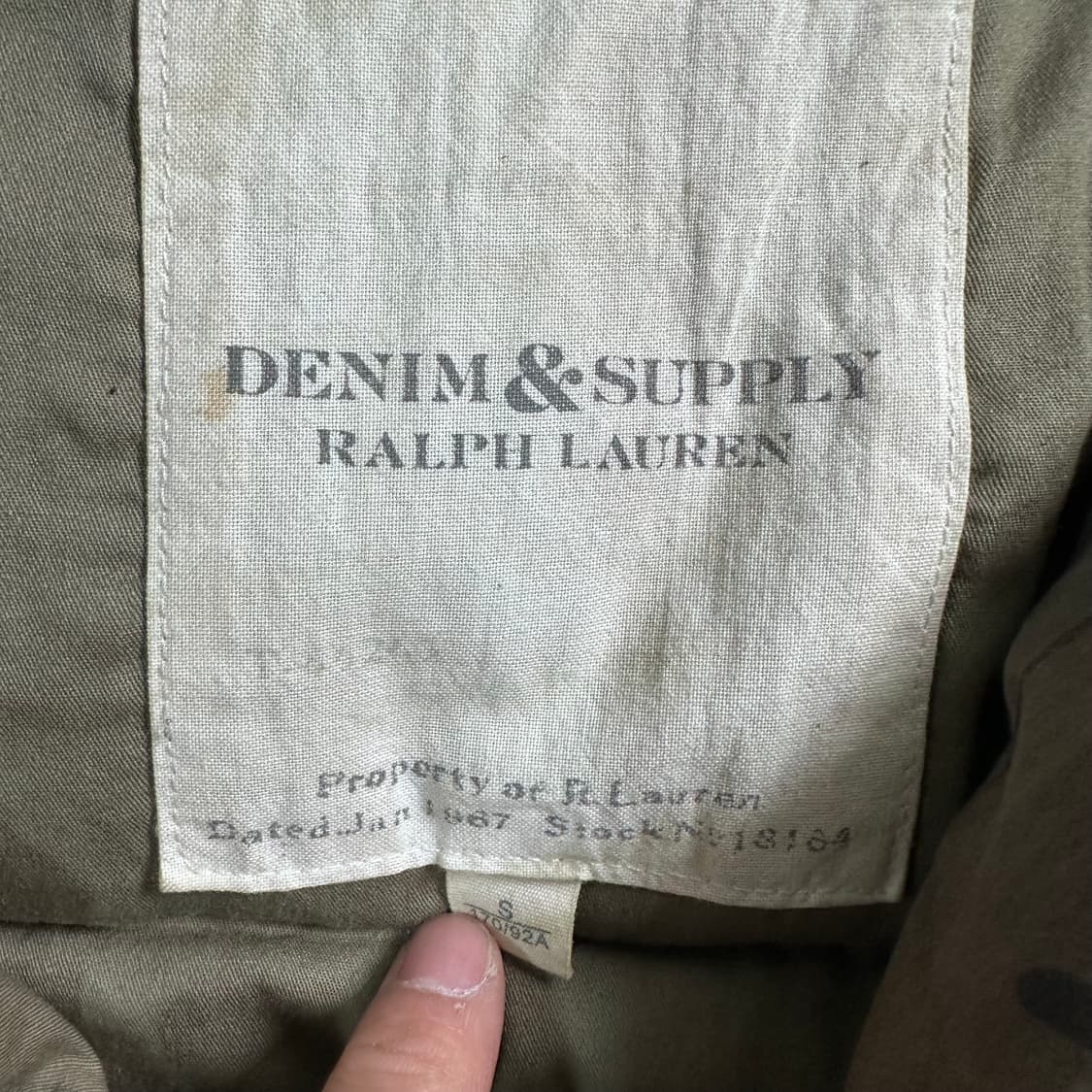 폴로 D&S 카모 성조기 파카 상품이미지8