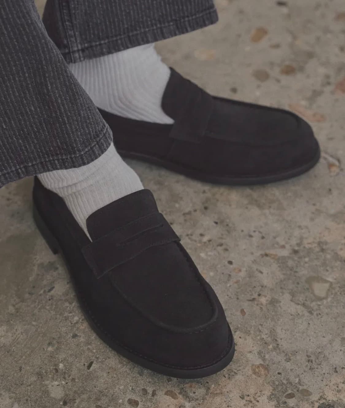 로맨틱무브 뉴 러그 로퍼 270 [블랙 스웨이드] 상품이미지1