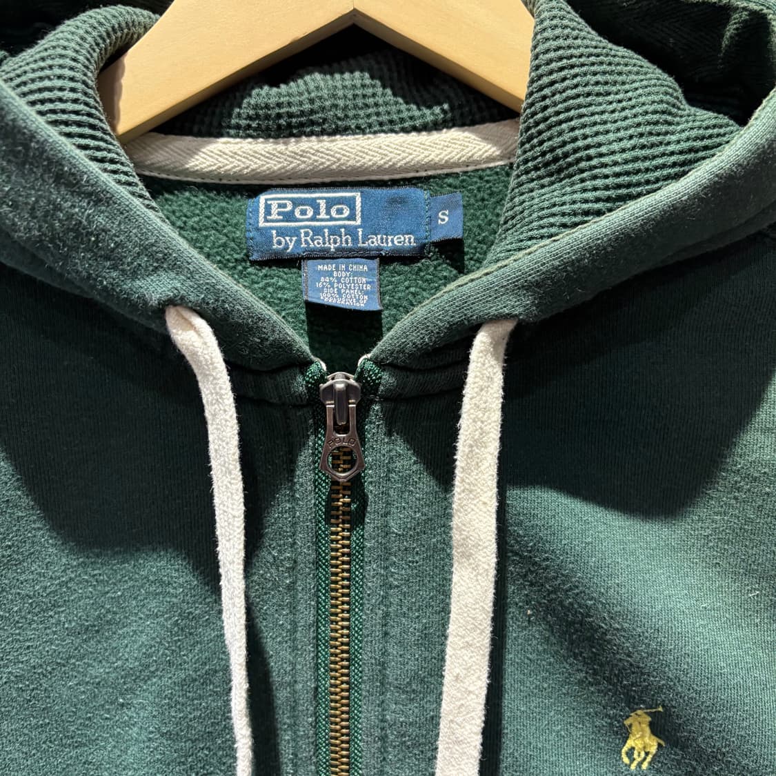 폴로 빈티지 헤비 후드집업 상품이미지2